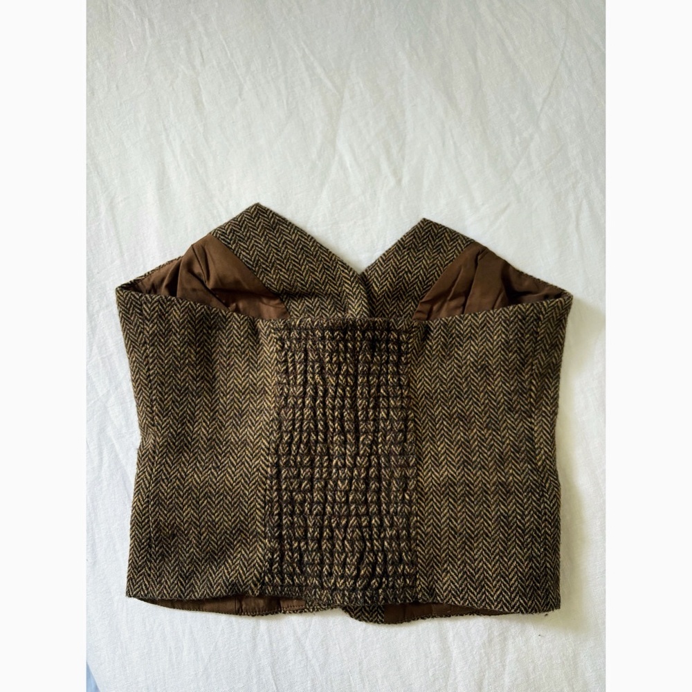 NWT Madden Adare Strapless Buttoned Bustier Top XS - Picture 5 of 5